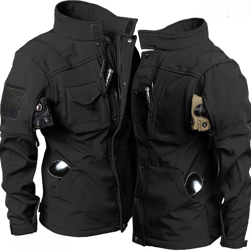 Black coat only