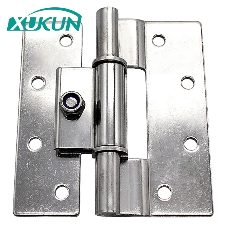 XK547 Stainless steel decay resistance no rust adjustable door concealed damping hinge  6pcs