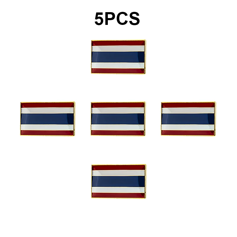 1-100pcs Thailand Lapel Pin Flag badge Brooch Pins Badges