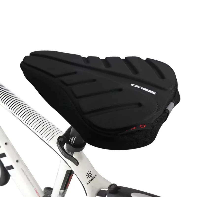 Funda sillín bicicleta 3D transpirable de silicona para carretera - imagen 2