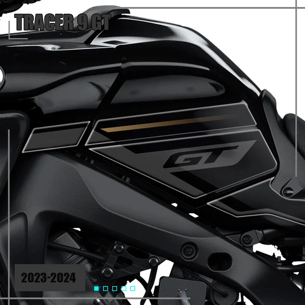 

Аксессуары для мотоциклов, 3D наклейки из смолы для Tracer 9 GT + 2023-2024, защита бака Tracer 9GT