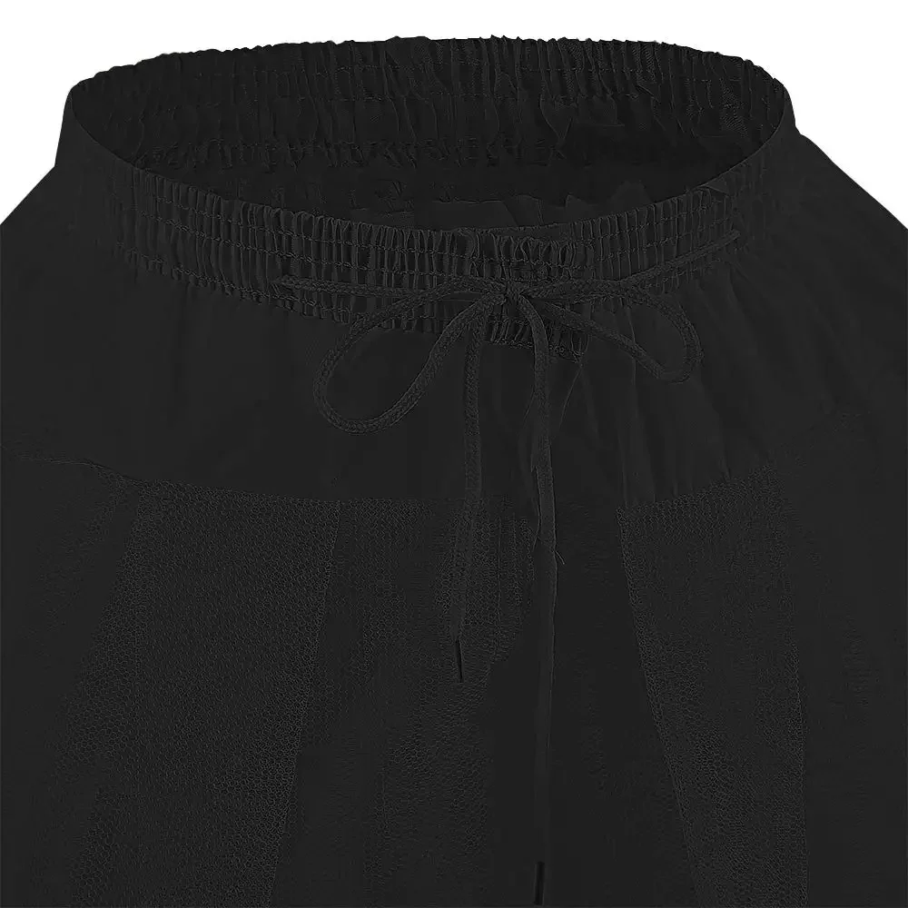 Flower Girls Hoopless Petticoat Slip with 3 Layers Elastic Kids Crinoline Underskirt 2024