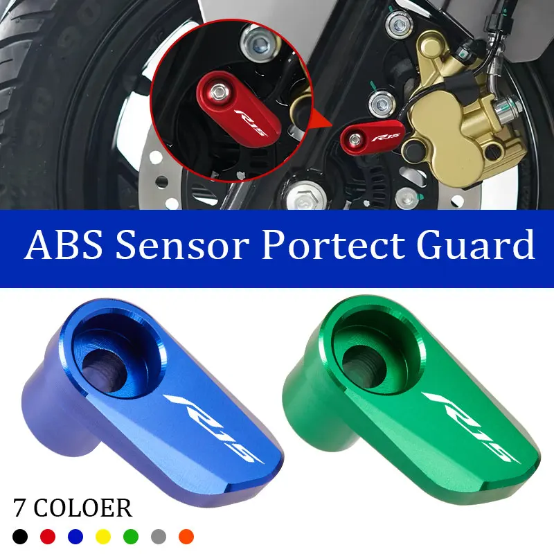 For Yamaha YZF-R15 YZFR15 YZF R15 V3 V4 Motorcycle Accessories CNC Aluminum Front Rear wheel ABS Sensor Guard Protection