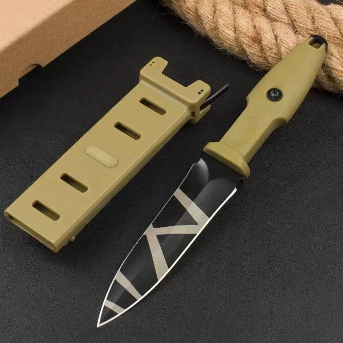 Exr Roman Consul Straight Fixed Blade Knife N690 Blade Nylon Glass Fibre Handle Tactical Hunting EDC Survival Tool Knives Gift