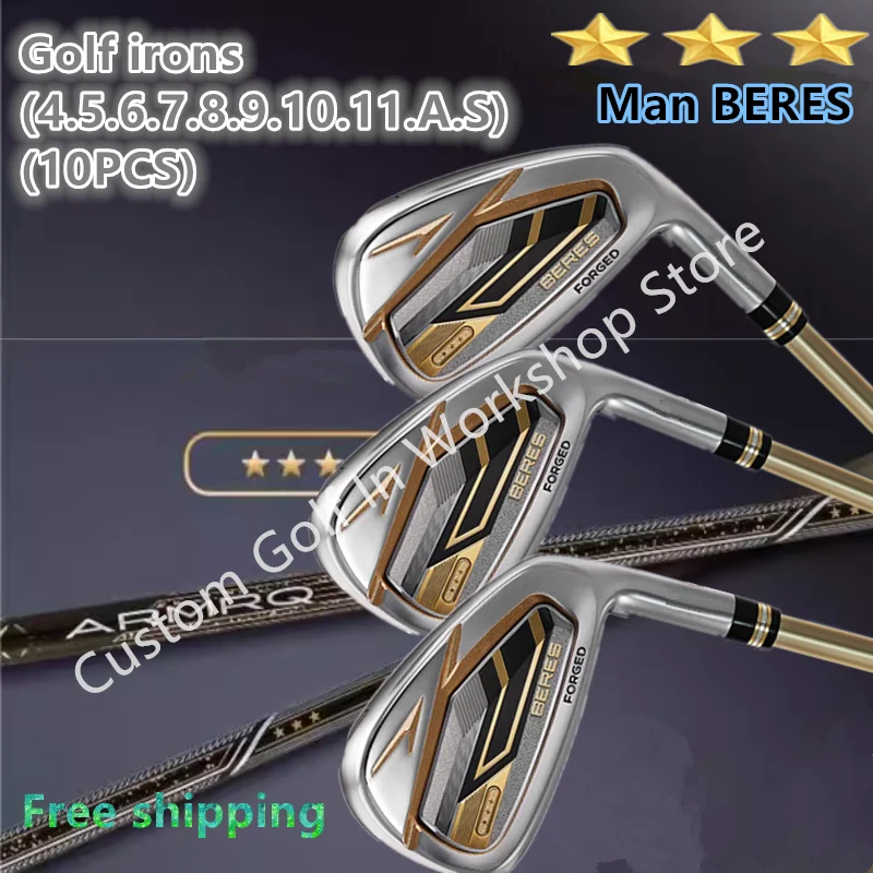 

3 Star Golf Complete Set S09 BERES golf clubs s-09 golf irons set, the whole set of golf club iron set 10PCS no bag