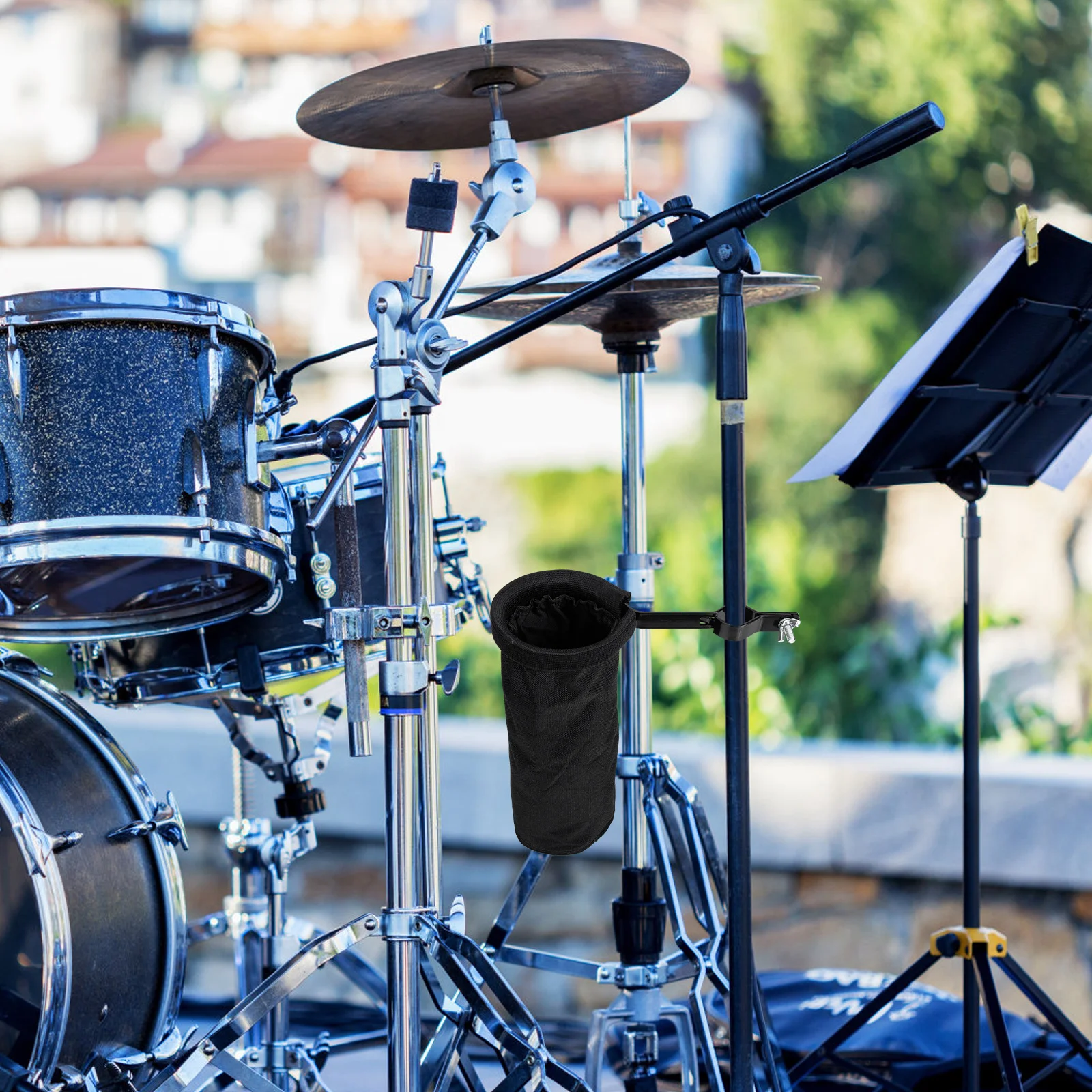 

1 set 1 Set Drumstick Storage Container Oxford Cloth Drum Mallet Bag Durable Holder For Drum Set Practice Performance Portable