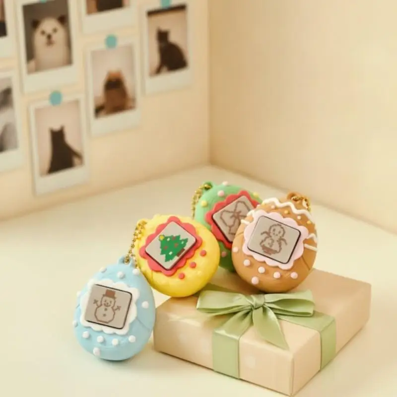 3D‑Printed PLA Fidget Keychain Nostalgic Clicker Bag Charm Eco‑Friendly Toy With Sturdy Bead Chain Decor Gift Accessory