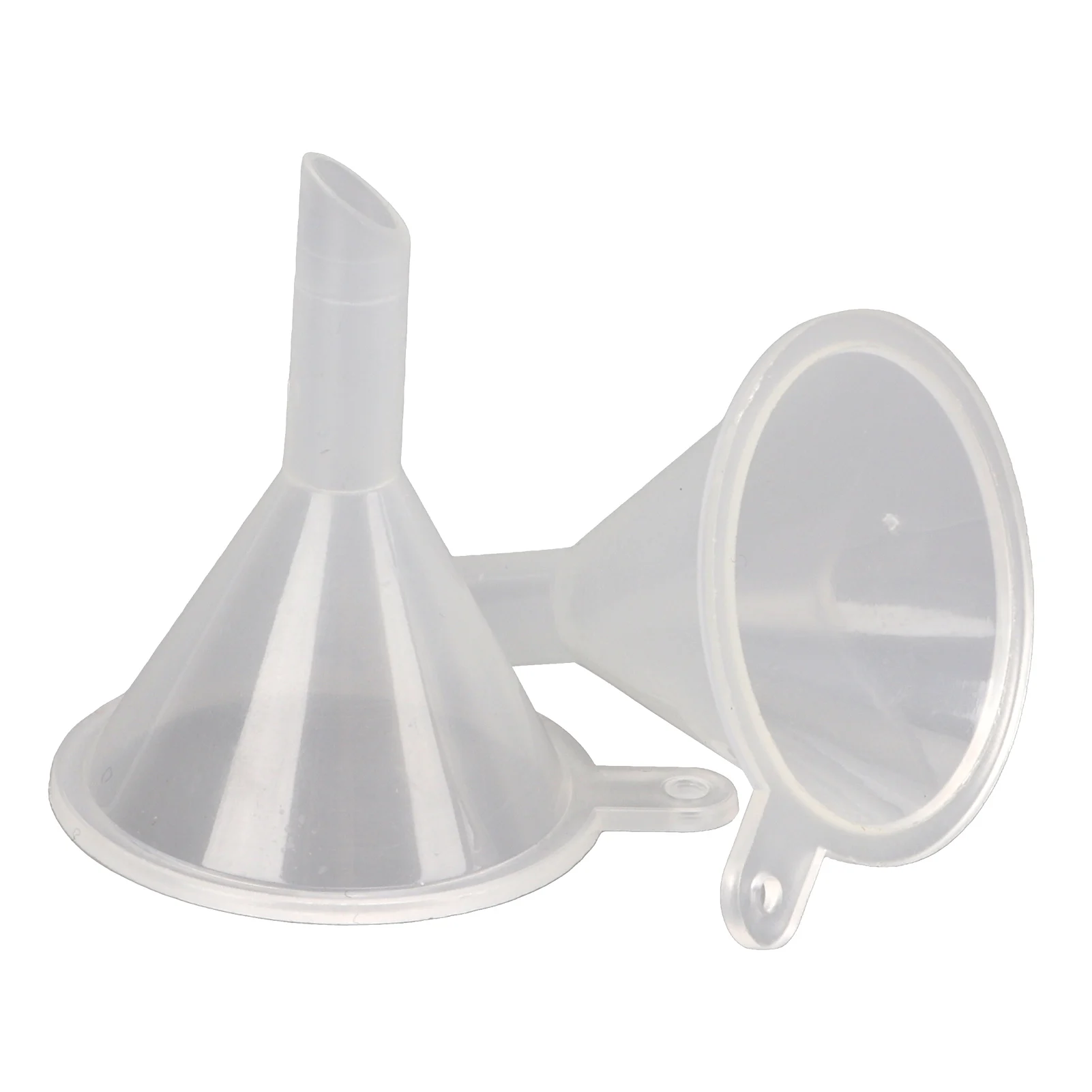 Plastic Mini Funnel Transparent Portable Multi Purpose for Perfumes Liquid Powder Essential Oils Small Funnel Spices Funnel