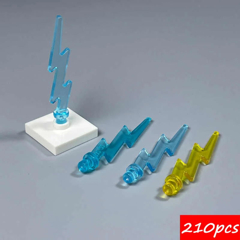 

210pcs 27256 Lightning Shockwave Effect - MOC Building Blocks Parts Compatible with Major Brands for Superhero Minifigure