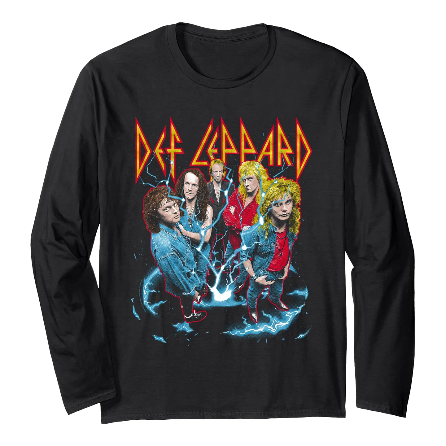 Def Leppard-Sudadera con cuello redondo para hombre y mujer, sudaderas con capucha Y2k, Tops Retro de banda de Rock, jersey de marca, ropa de otoño para hombre