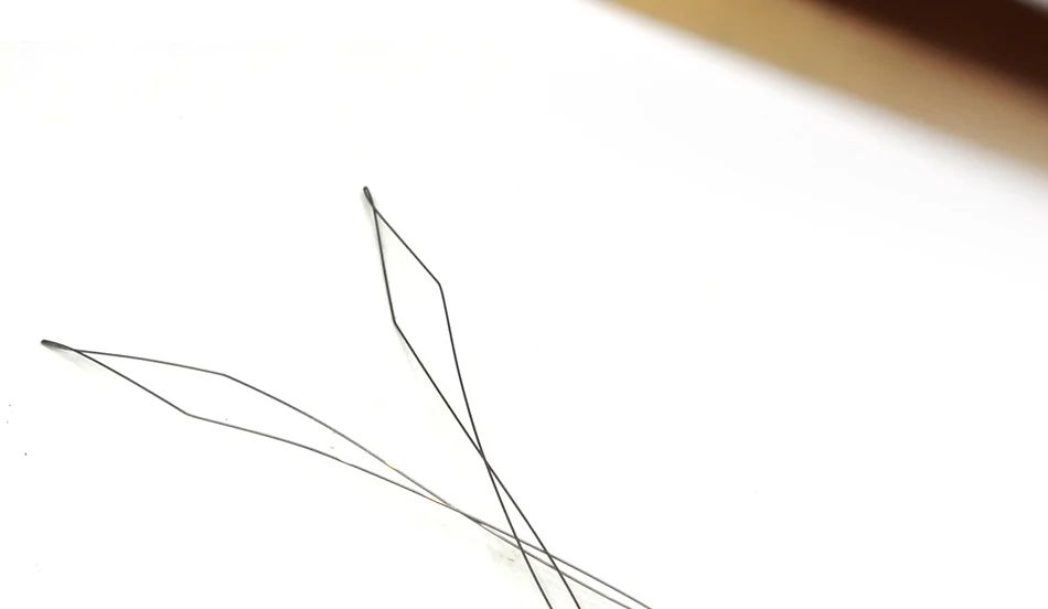 MNFT 1PCS Messing Spule Einfädler Fliegenfischen Bindefaden Halbkupplung Werkzeug Fliegenfischen Bug Bindungswerkzeuge – Detail 6