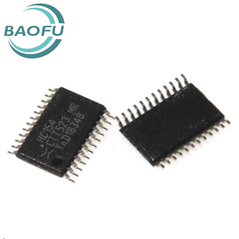 Neu importierter Original 74HC154PW HC154 TSSOP24 4- bis 16-Draht-Decoder