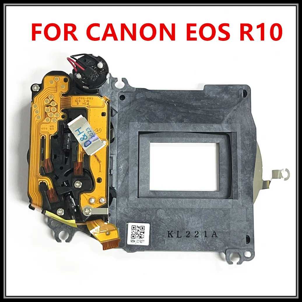 100% NEUE Für Canon R10 Verschluss Einheit CY3-1988 mit Klinge Vorhang Fahrer Motor Motor Montage EOSR10 EOS Kamera Reparatur ersatzteil