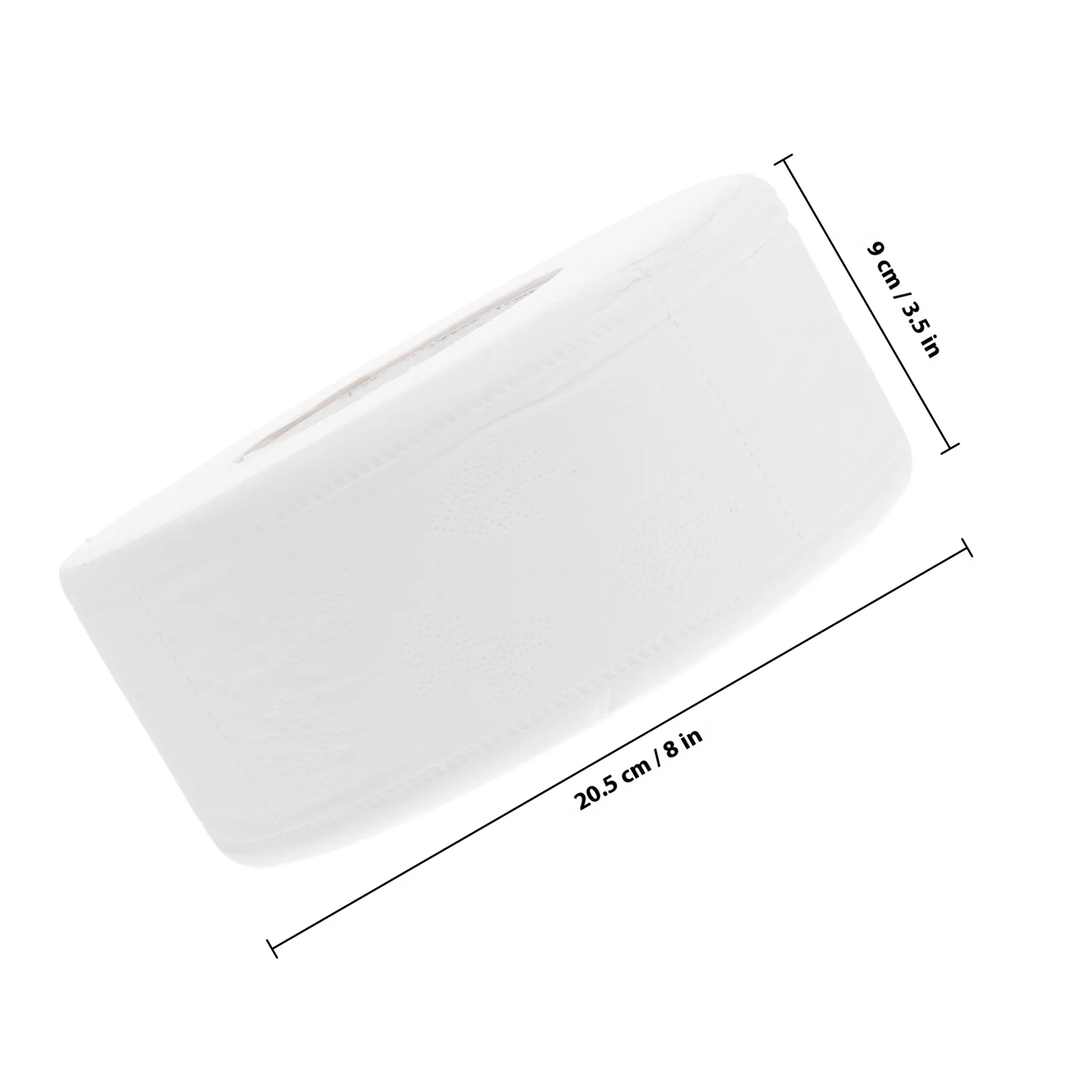 1 لفة من ورق التواليت السميك بثلاث طبقات للمناطق العامة لحركة المرور العالية، مناديل تواليت للحمام، مناديل ورقية #2