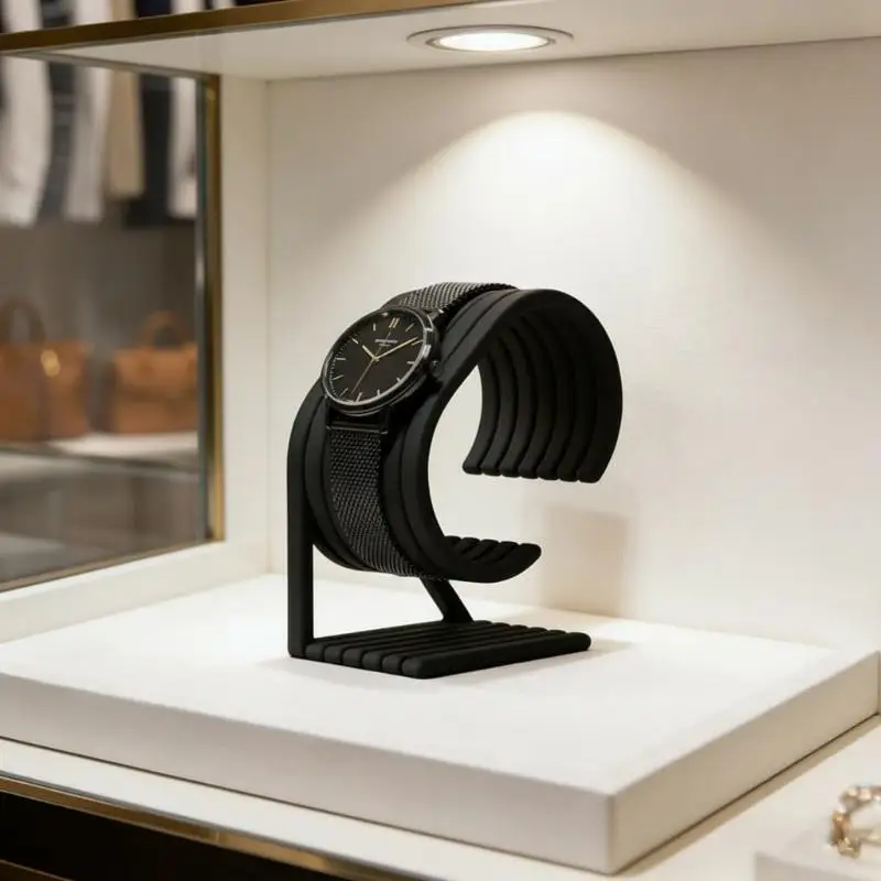 Minimalist Watch Display Base Holder Desktop Showcase Jewelry Headband Wristwatch Trinkets Jewelry Packaging Display Accessory