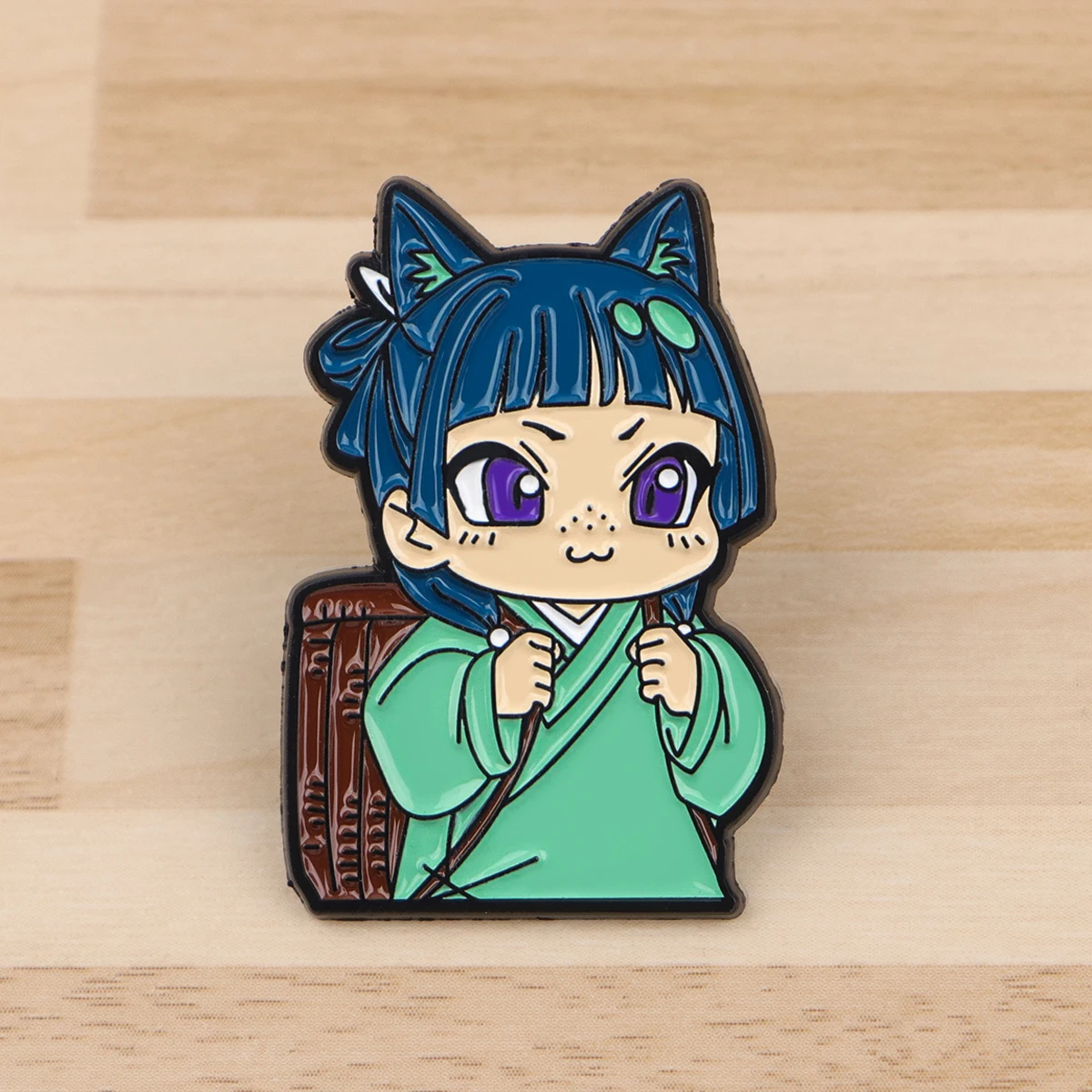 Pin esmaltado para chica, insignias de Anime japonés en mochila, broches para mujer, sombrero, alfileres de solapa, accesorios de Cosplay, juguetes, regalos