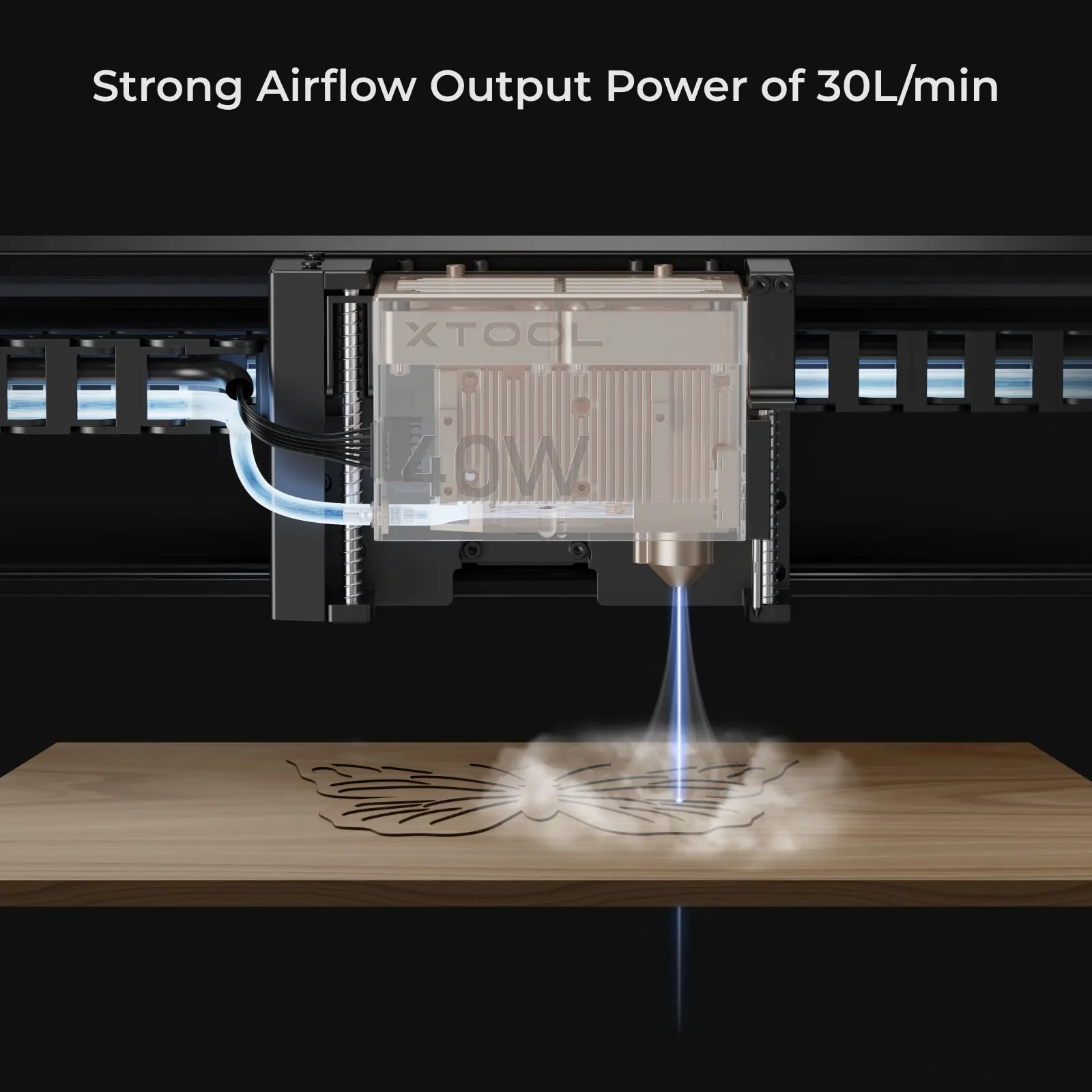 xTool Air Assist For xTool S1 Enclosed Diode Laser Cutter Laser Engravers