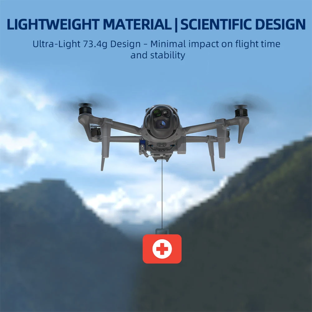 DJI Mavic 4 Pro エアドロップスローワーシステム Type-C 充電式エアドロップシステム ドローン ドロッパーアクセサリー 釣り餌/ギフト