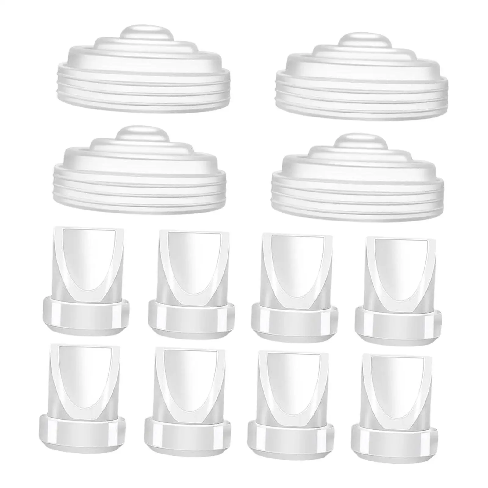 

Diaphragm and Duckbill Valves Leakproof Easy to Clean Transparent Pump Seal for