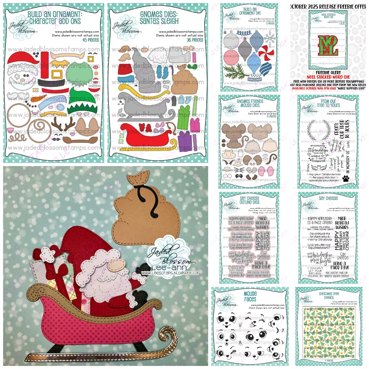 

GNOME DIES: SANTA'S SLEIGH Metal Cutting Dies Silicone Stamps Scrapbooking New Make Photo Album Card Diy Paper Embossing Craft