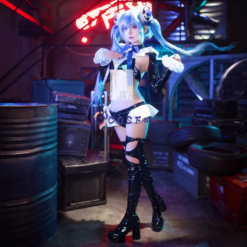 

Game NIKKE：The Goddess of Victory Cosplay Hansel Costume Sexy Women Suit PU material Party Role Play Outfits Halloween