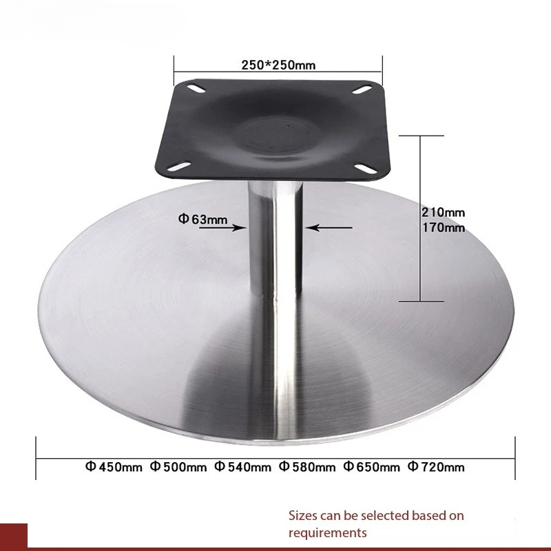 360 degree rotating disc office massage chair chassis hair salon rotating sofa turntable