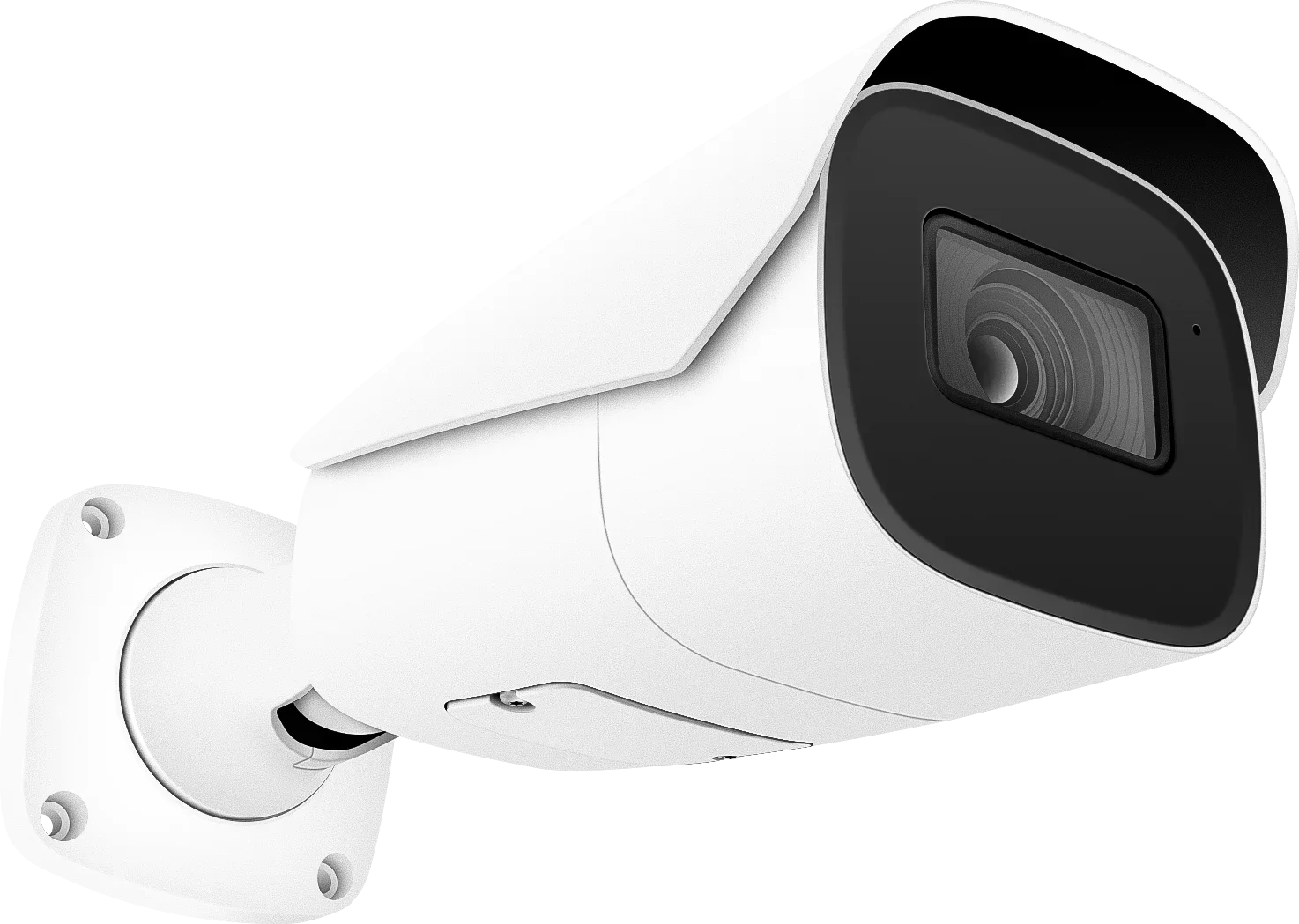 كاميرا NDAA LPR IP، كشف لوحة الترخيص والتعرف على كاميرا ANPR POE، مسافة 50-70 IR، كاميرا POE مقاومة للماء 4 ميجابكسل LPR