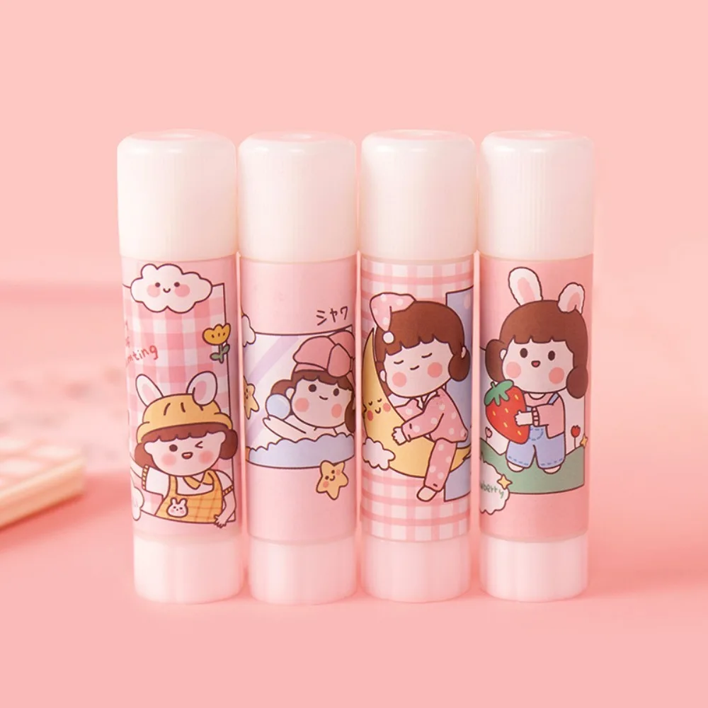 Cute Cartoon Solid Glue Stick Solid PVA DIY Tools Office Glue Stick