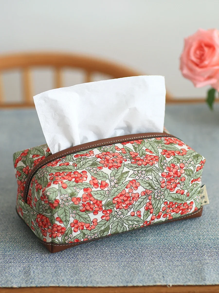 

Tissue Box, Household Tissue Cover, Vintage Paper Drawer, Bedroom Tissue Storage Box