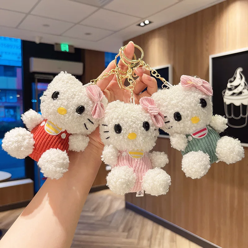 

Hello kitty Bag pendant key pendant Mobile phone chain camera pendant cute hanging decoration gifts Sanrio Cartoon Anime pendant