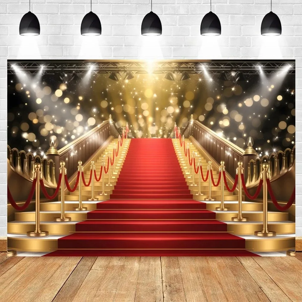 Ladder Awards Ceremony Red Carpet Stage Banner Background, Fashion Show VIP Movie Night Party Decoration Photography Background