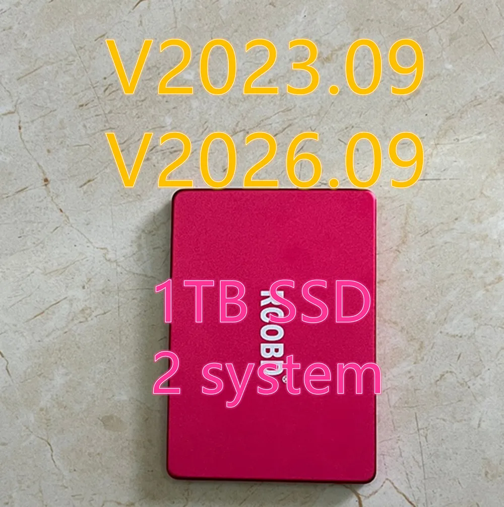 Xentry 2026.09 2023.09 2in1 Full Softwares For benz program diagnostic Software SSD with EPC WIS VEDIAM DTS