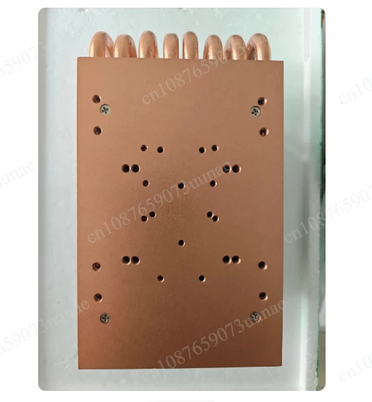 8‑Heat‑Pipe CPU Heatsink, High‑Power Copper Tube Cooling Fin Assembly for 600‑700W IGBT MOS Tube & High‑Power LED Heat