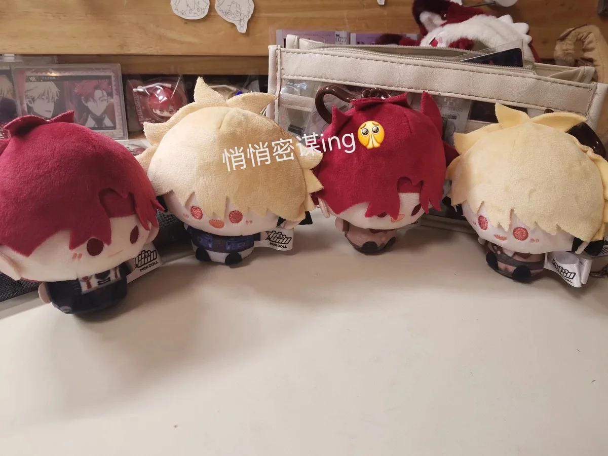 8 سنتيمتر في المخزون رابط انقر تشنغ شياو شي لو قوانغ تشياو لينغ الوريد ليو شياو شيا فاي محشوة بلوشي ملابس دمى حقيبة المفاتيح أنيمي T