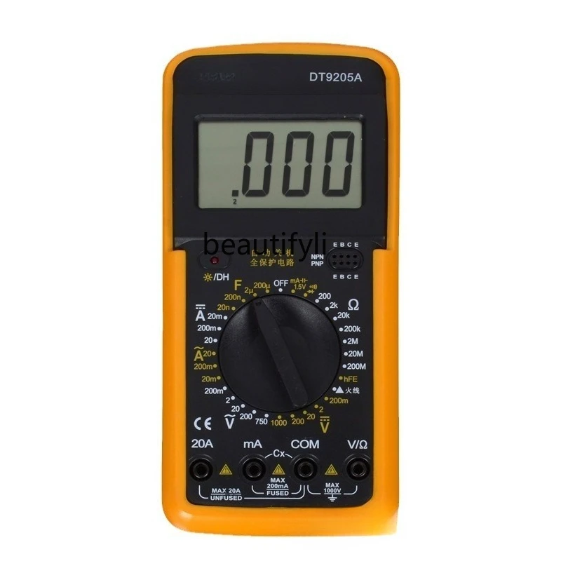 

Hengjiang Instrument Handheld Voltage Test Multifunctional High Precision Desktop, Digital Multimeter