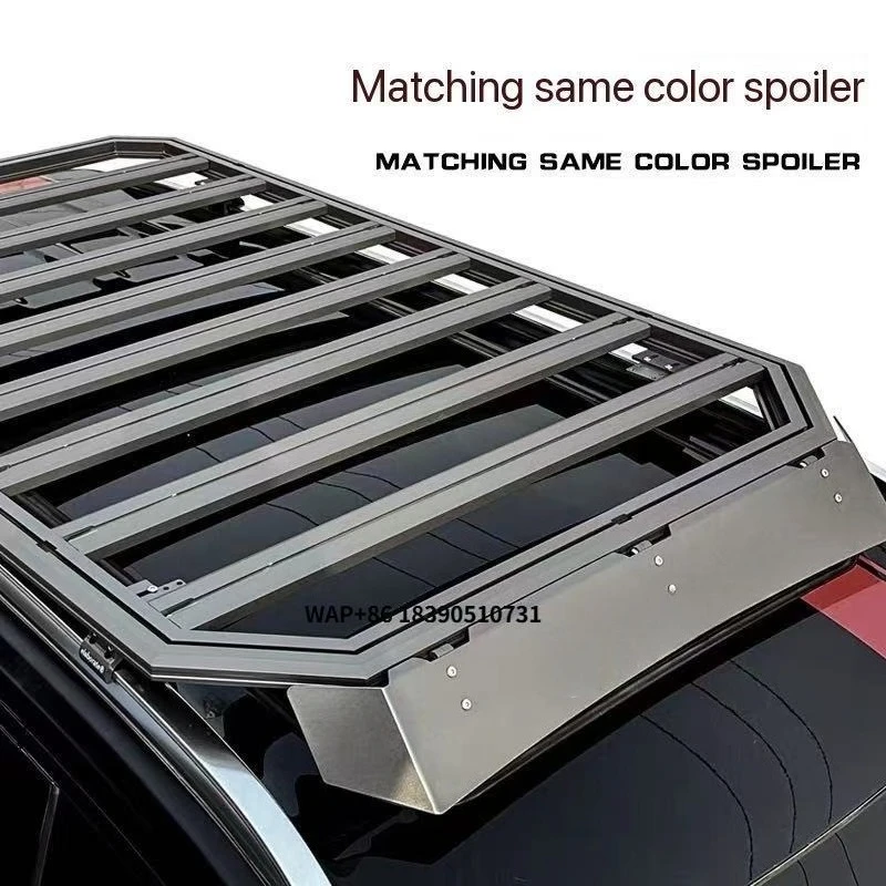 

Heavy-Duty Thickened Aluminum Alloy Roof Platform Luggage Rack Multi-Functional Expansion Low Wind Noise Damage-Free