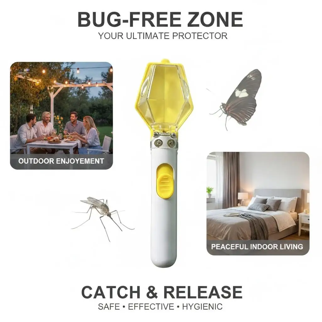 New Explorer Insect Catcher Toy for Kids - Outdoor Educational Interactive Bug Observer Gadget Curious Young Scientists
