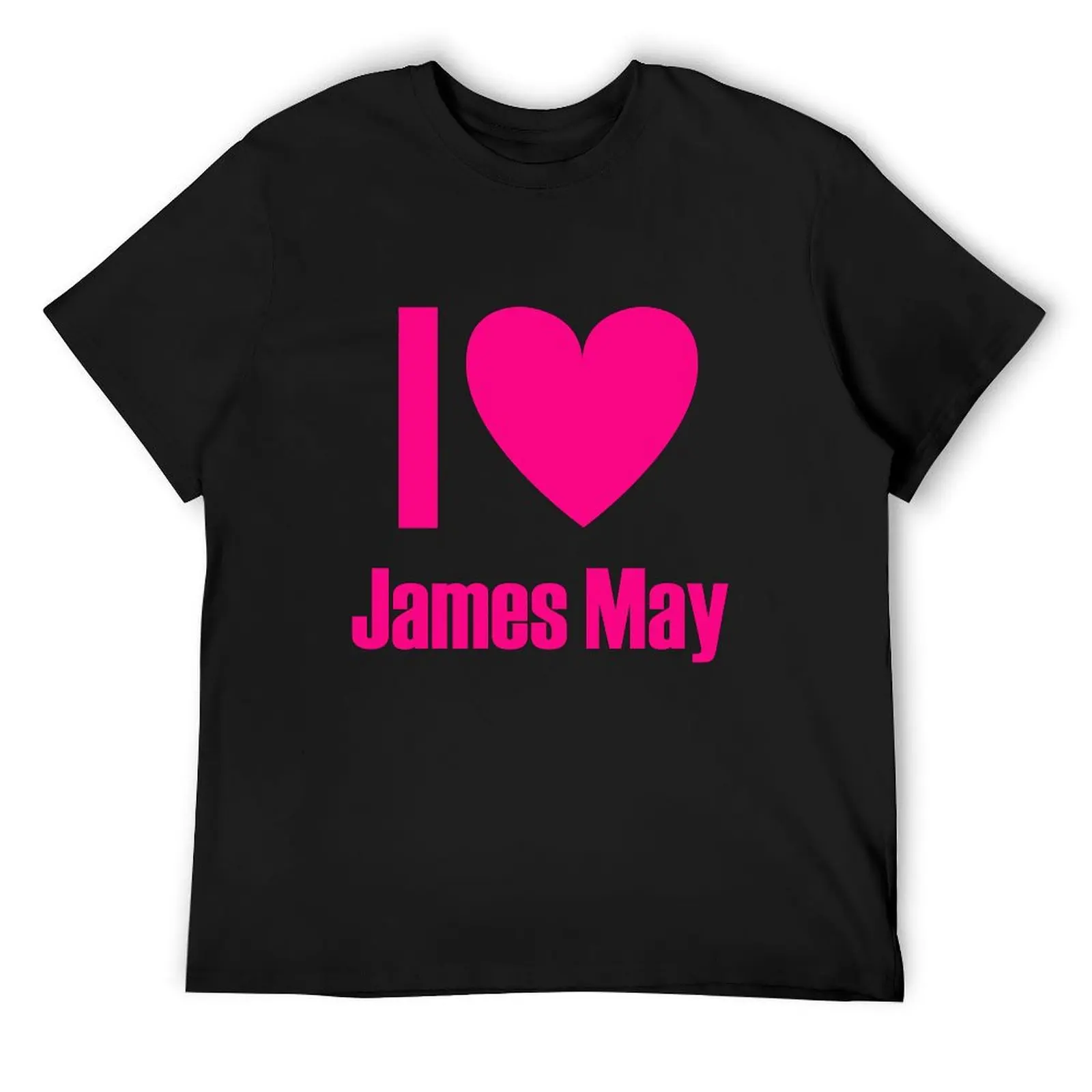 

I Love James May T-Shirt summer top plain animal prinfor boys mens clothes