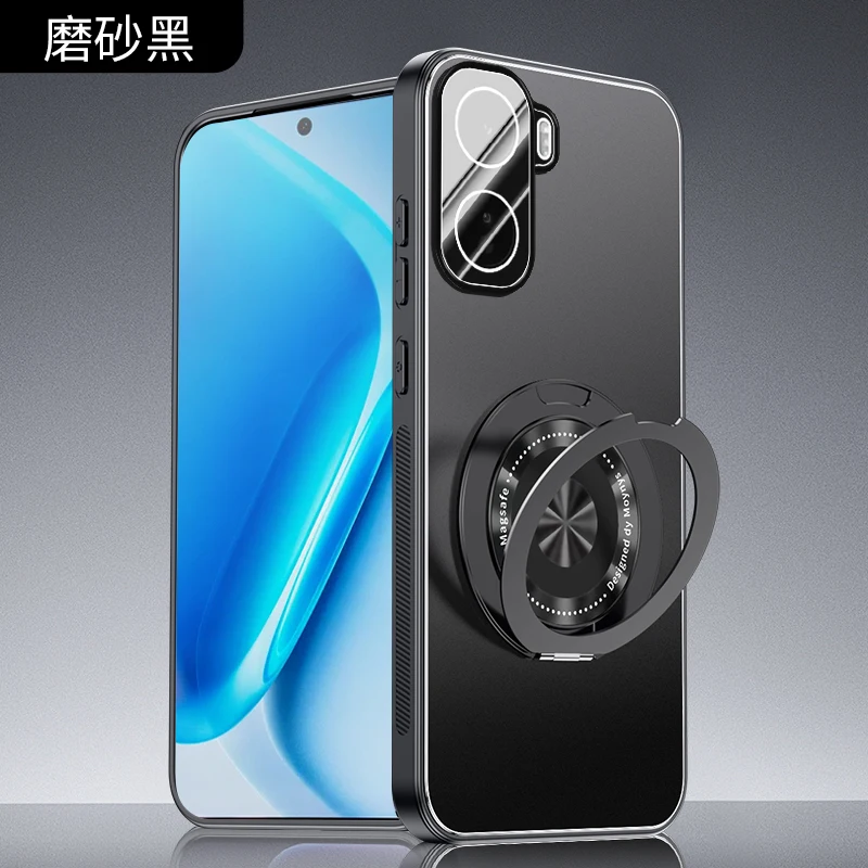 

Case For IQOO Neo 11 New Magnetic Minimalist Metal Lens Protector Cover For Iqoo Neo11 Shockproof Bumper Anti-fingerprint Funda