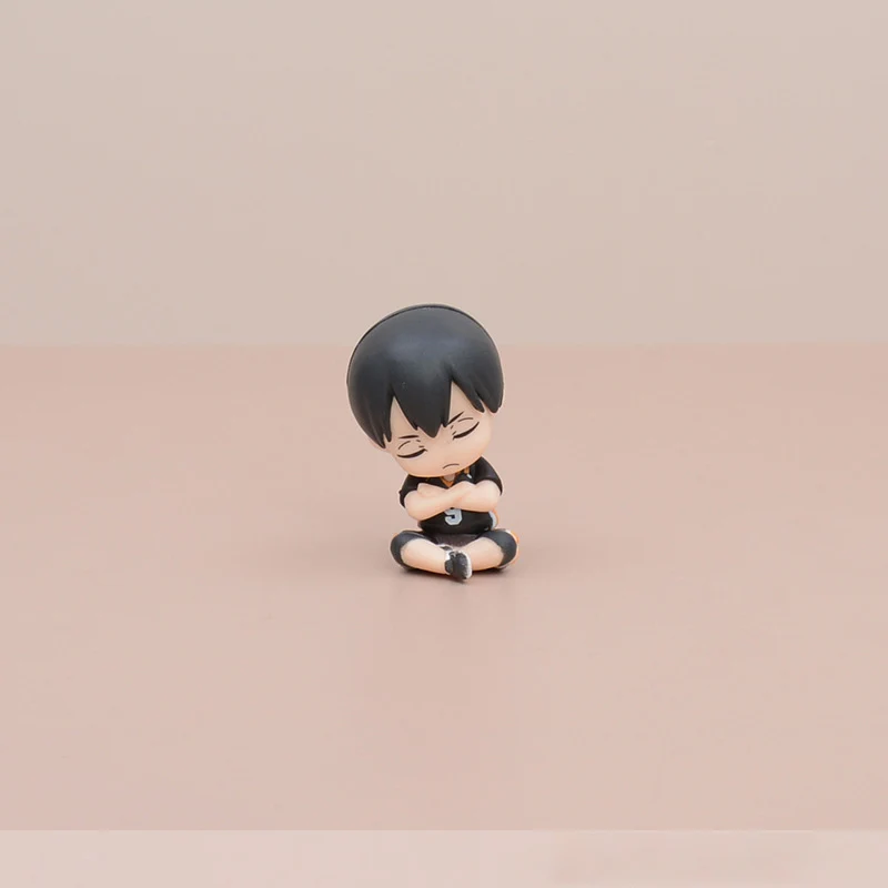 Kawaii Anime Cartoon Figures Haikyuu Shoyo Hinata Action Figures Pvc Tobio Kageyama Collector Haikyu Model Boy Birthday Gifts