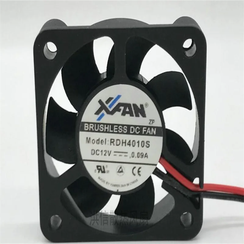 

Wholesale: RDH4010S DC12V 0.09A 4010 two-wire graphics card /CPU/ silent cooling fan of south-north bridge