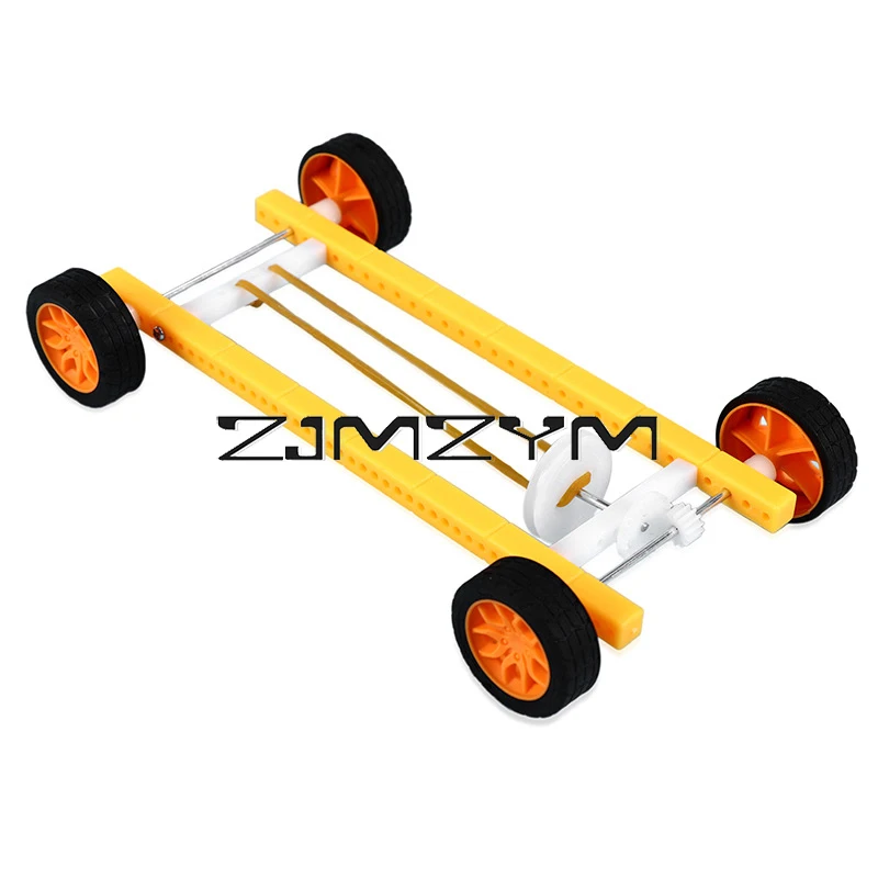 DIY Car Model Educational Plastic Science Small Inventions Toy For Kids Physical Research Tools Children Gift