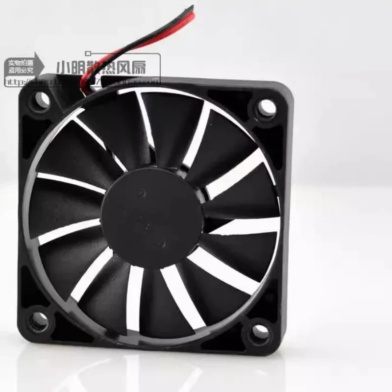 New CPU Fan For ADDA AD0612MS-GAO 6cm 6010 Silent Fan 12V 0.14A 2-wire 60X60X10mm