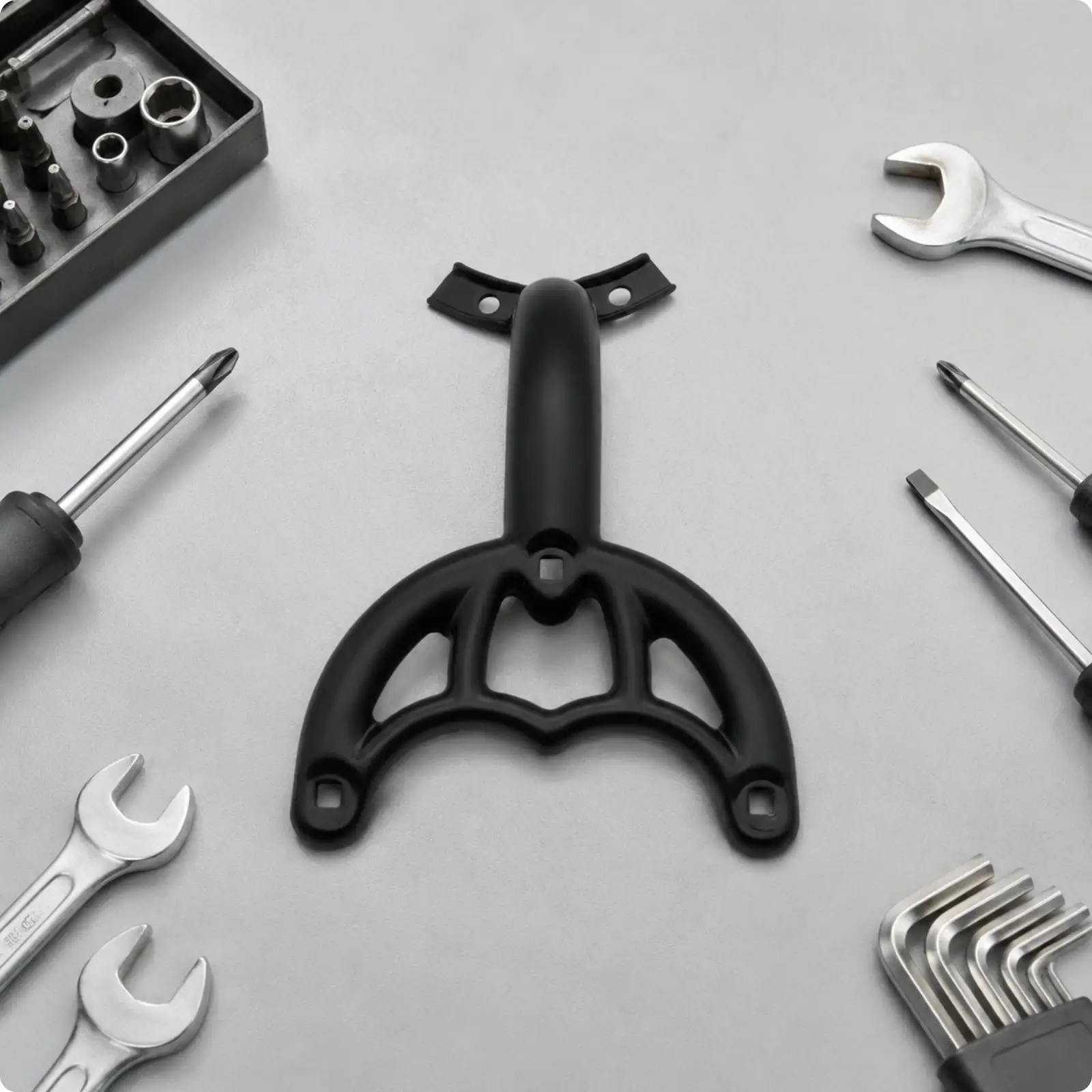 Sturdy Iron Ceiling Fan Blade Arm Bracket Mounting Holder for Overhead Fan Assembly Repair