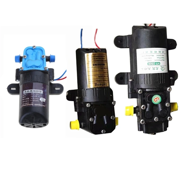 

12V for DC for Fresh Water Self Priming Sprayer with Pressure 3.5 L/Min Adjustable for Camper Marine