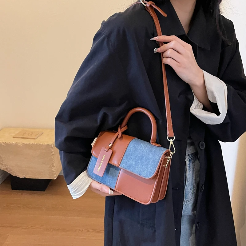 

Famous Designer Ladies Leather Tote Bag Stylish Crossbody Shoulder Handbag Women's Elegant Luxury Messenger Purse