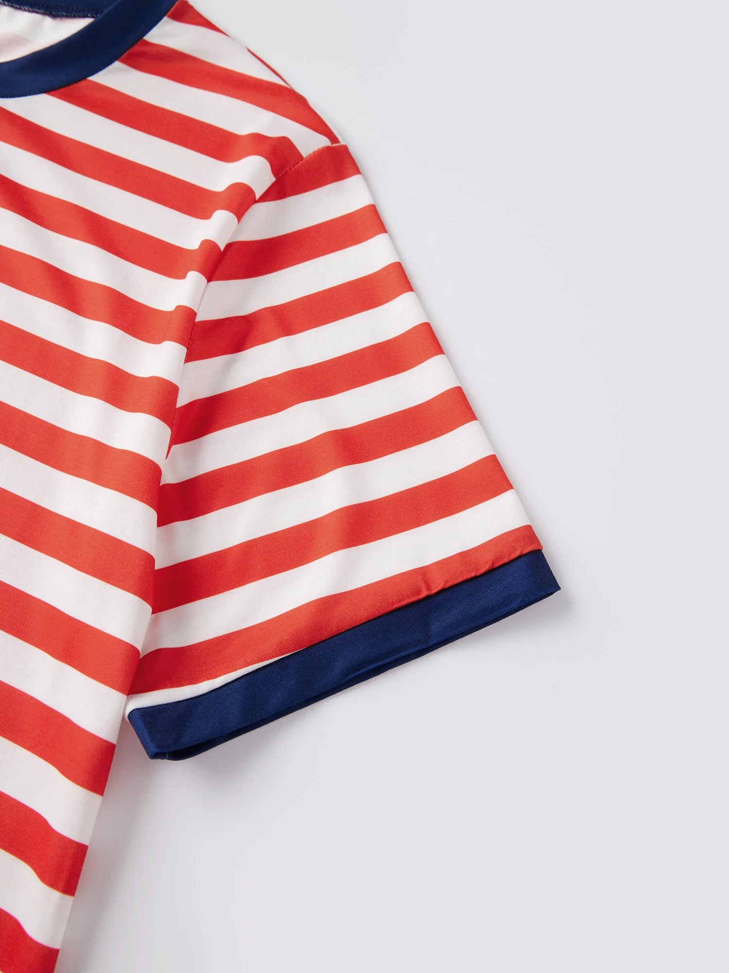 Day Pajamas T Shirt Shorts Pajamas Family Matching Independence Print Pajamas Set Star Shirt Shorts Sleepwear