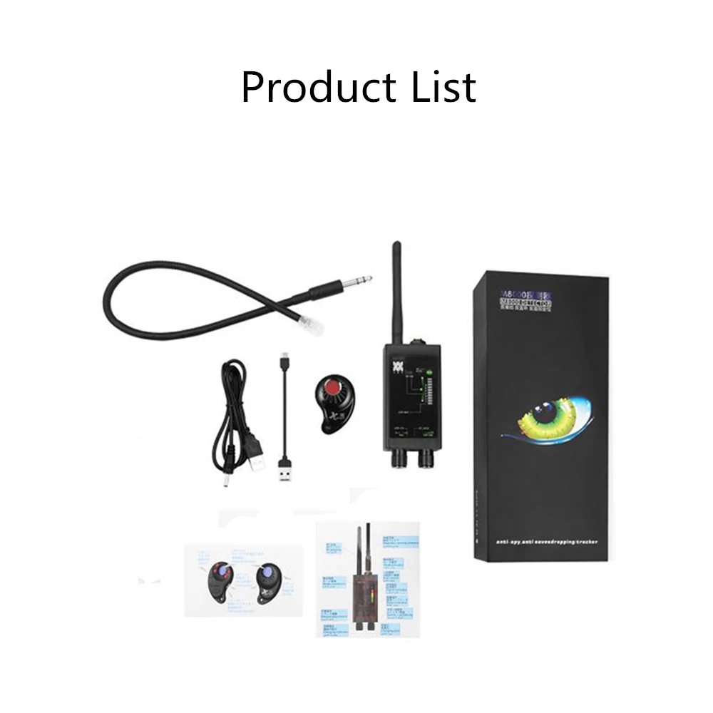 

M8000 Bug Anti Spy RF Signal Detector Scanner For GSM GPS Camera Detector