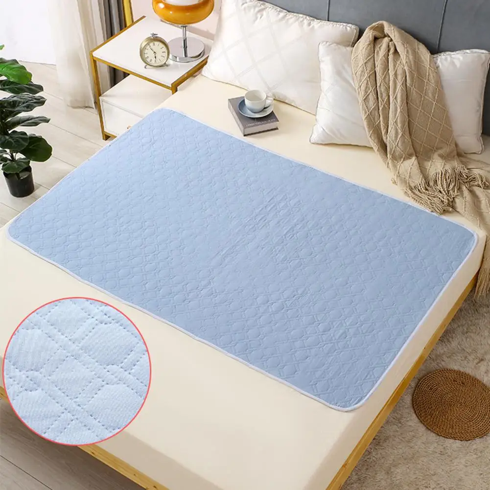 

Durable Mattress Pad Leak-proof Bed Care Mats for Elderly Pets Menstruation Washable Incontinence Pads for Home Use Leak-proof