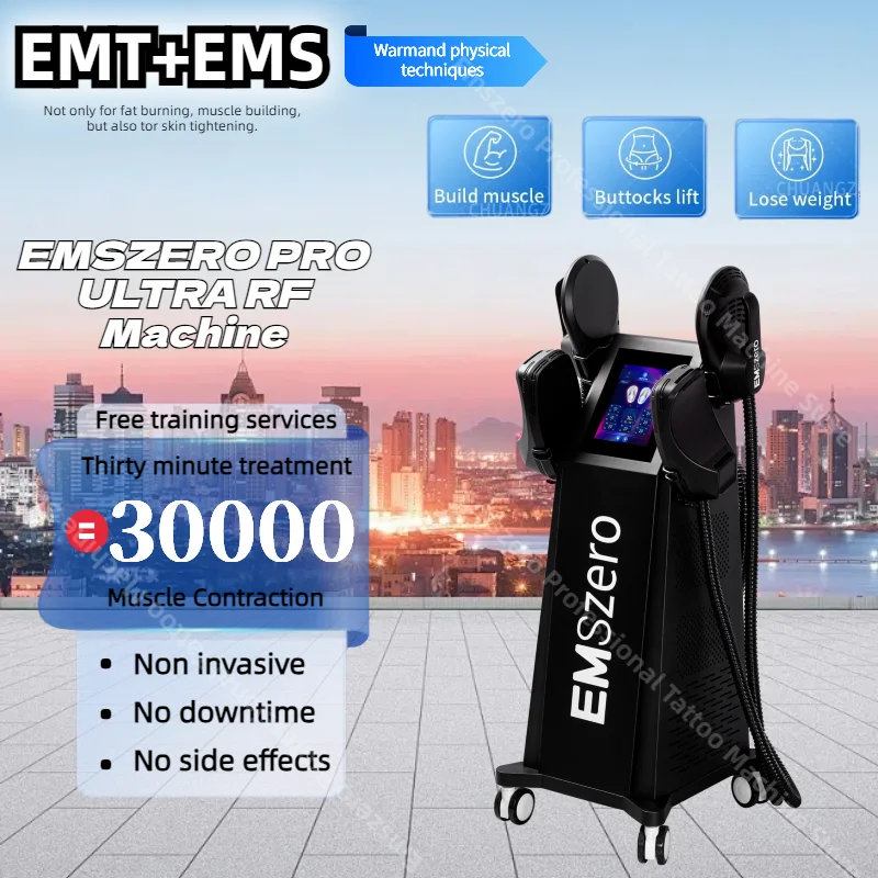 

EMS Body Slimming Sculpt Muscle Stimulate Fat Removal EMSzero Eletric Machine RF Weight Lose Portable Electromagnetic Buttock